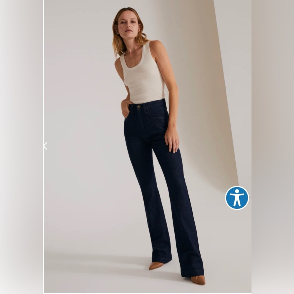 Favorite Daughter Valentina Super High Rise Mini Bootcut